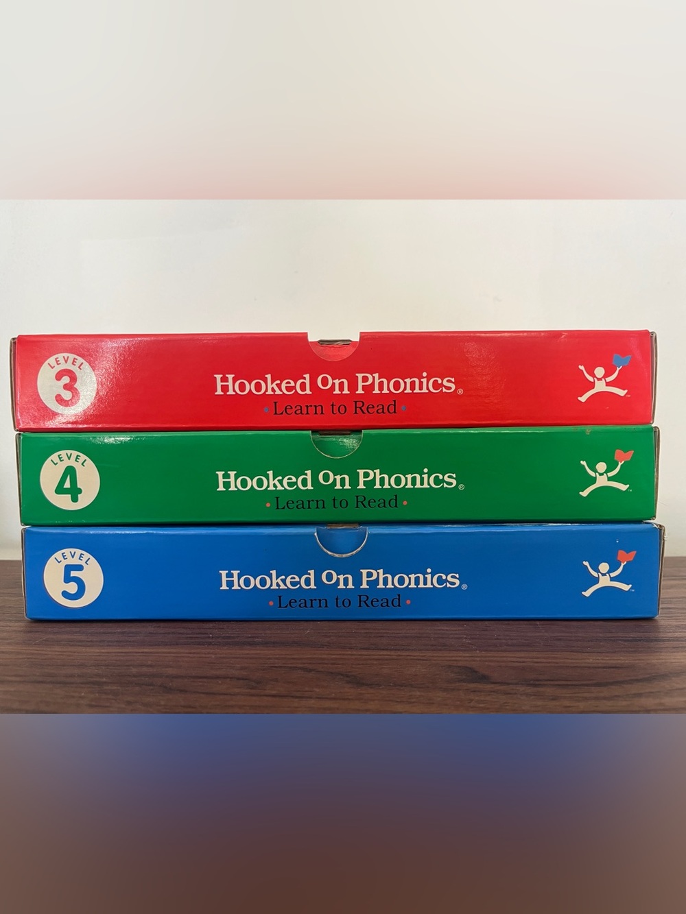 Hooked on Phonics Learn to Read Levels 3, 4, 5 Complete Brand New Cards Sealed